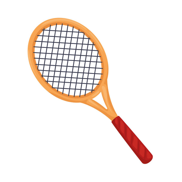 tennisracket-uitrusting - Vector, afbeelding