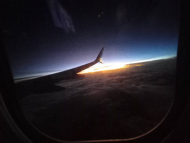 Atardecer desde el avion - Φωτογραφία, εικόνα