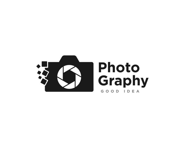 Kamera valokuvaus logo kuvake suunnittelu vektori - Vektori, kuva