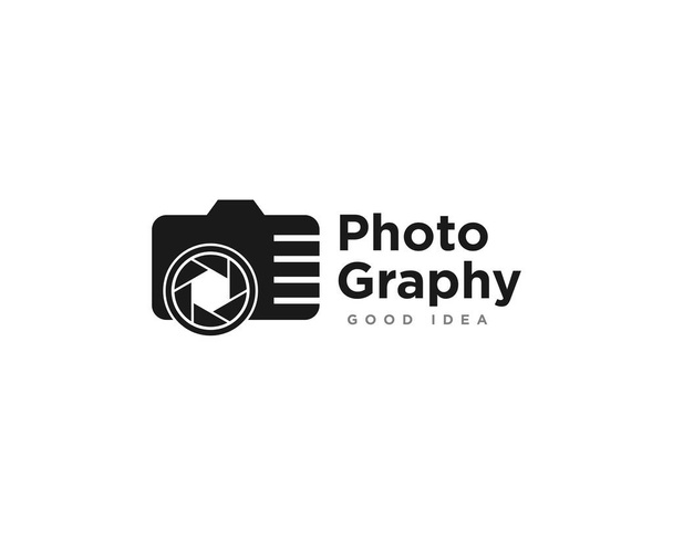 Fotografía de la cámara Logo Icono Diseño Vector - Vector, Imagen