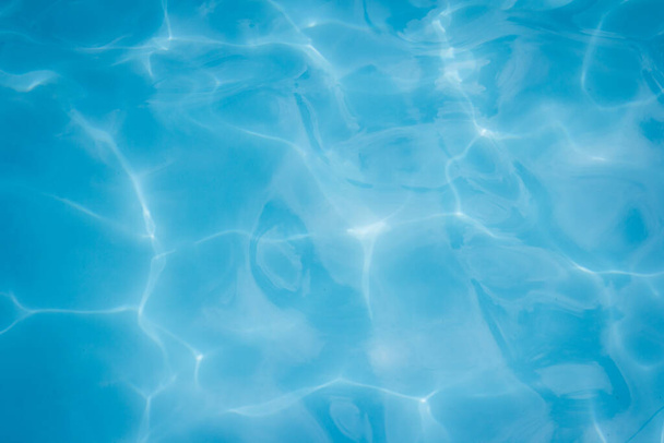 textura de fondo de superficie de agua azul, abstracto - Foto, Imagen