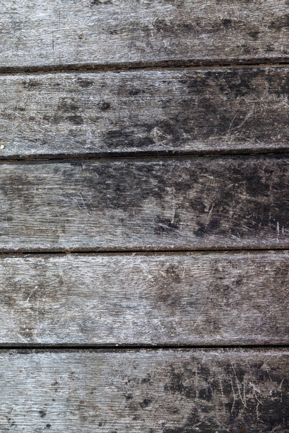 Uso de textura de madeira escura cinza para fundo - Foto, Imagem