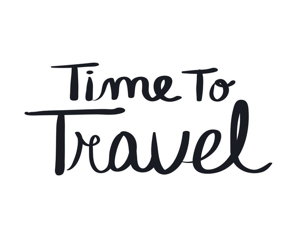time to travel quote - Vecteur, image