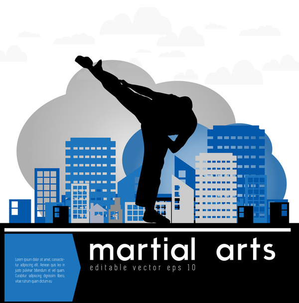 Arte marcial
 - Vector, Imagen