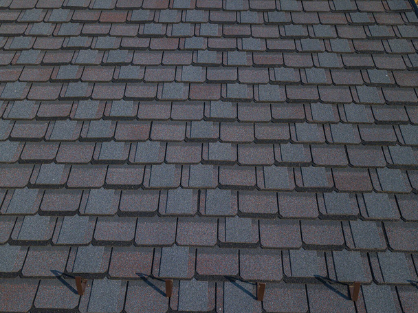 Vyöruusu rakenne - lähikuva näkymä asfaltti kattotiiliä vyöruusu - Valokuva, kuva