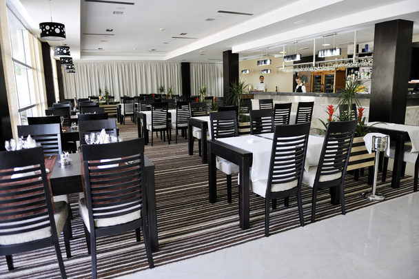 Modern style restaurant indoor at hotel - Foto, immagini