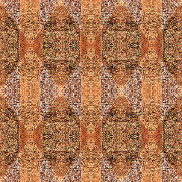 High definition repeat boho geometric pattern isolated on texture surface - Photo, Image