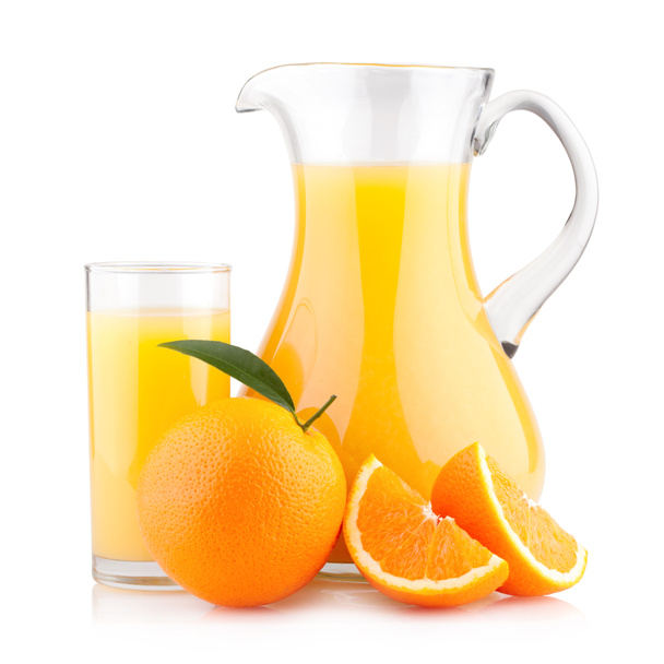 Orange juice with oranges - Photo, Image