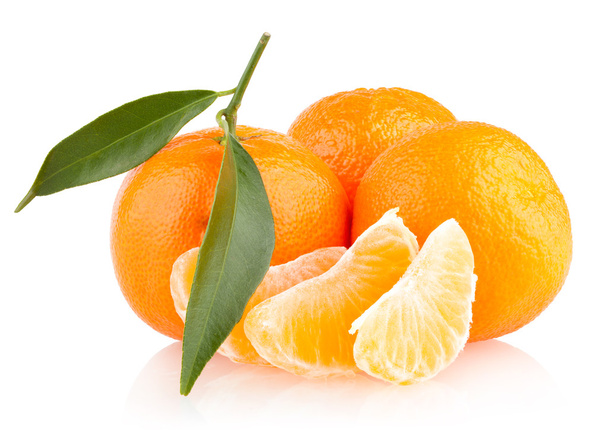 Mandarinas maduras
 - Foto, Imagem