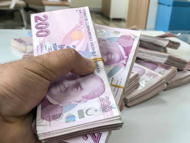Türk Lirası, Türk Parası ( Türk Lirası) - Fotoğraf, Görsel
