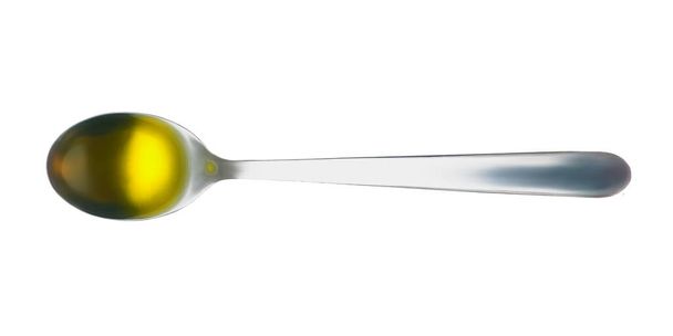 Olive oil yellow spot - Foto, Imagen
