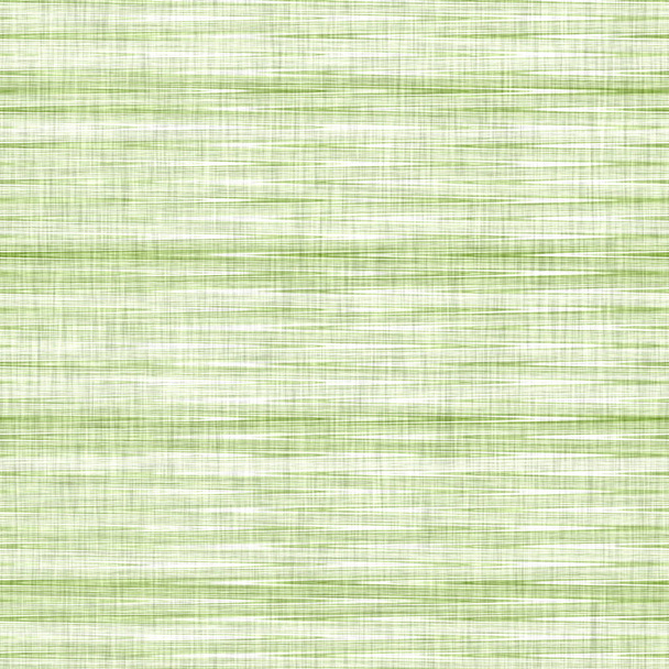 Λινή υφή φόντο με σπασμένα λωρίδα. Οργανικό ακανόνιστο ριγέ μοτίβο. Μοντέρνο απλό 2 τόνος άνοιξη ύφασμα για διακόσμηση σπιτιού. Αγροικία σκάνδαλο στυλ ρουστίκ πράσινο σε όλη την εκτύπωση. - Φωτογραφία, εικόνα