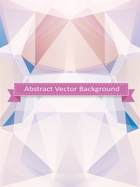 vector abstract geometric triangular background - Vektor, obrázek