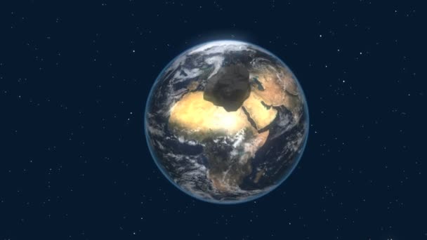 Землі астероїд атаку
 - Кадри, відео