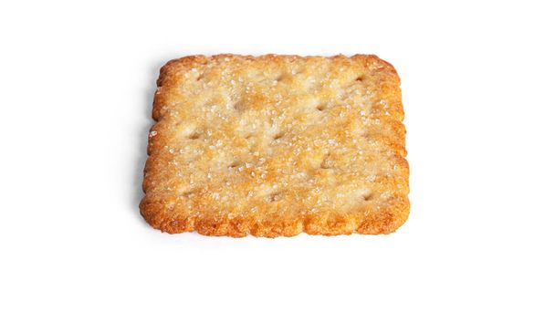 Sweet cracker isolated on a white background. - Fotó, kép