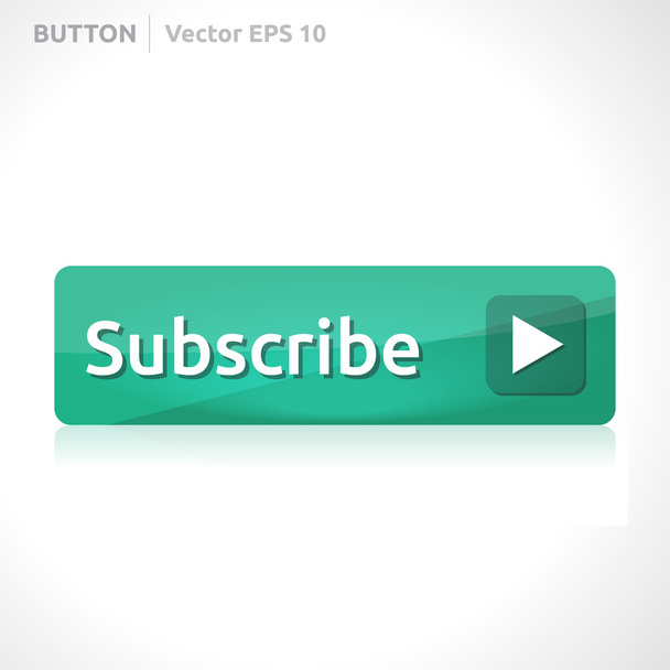 Subscribe button template - Wektor, obraz