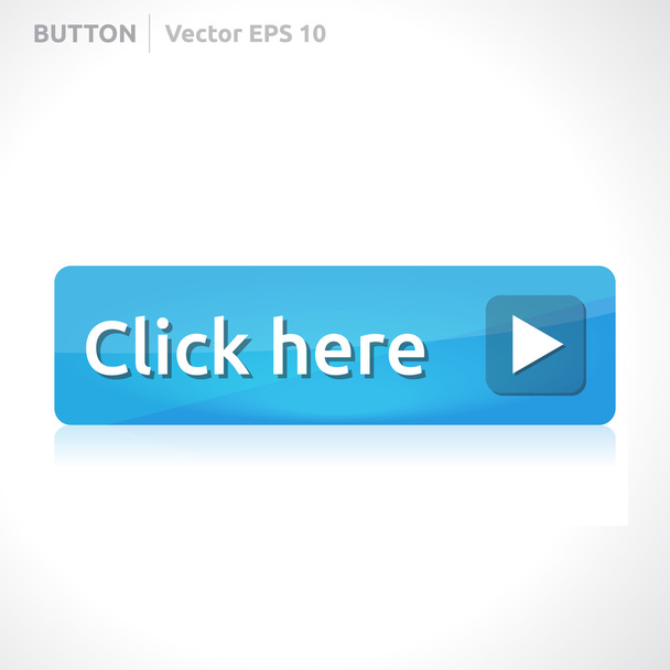 Click here button template - Vektor, kép