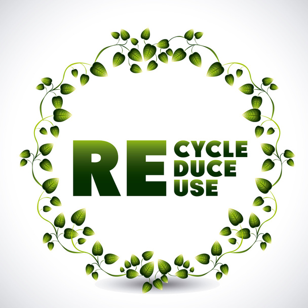 Recycle ontwerp  - Vector, afbeelding