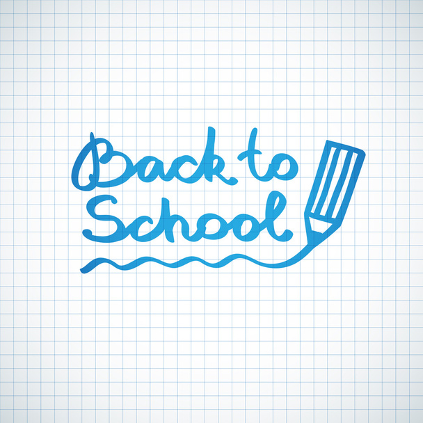 back to school - Vector, Imagen