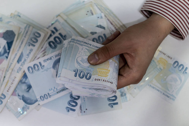 Türk Lirası, Türk Parası ( Türk Lirası) - Fotoğraf, Görsel
