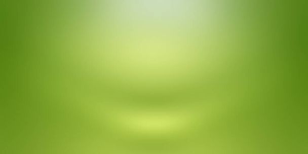 Luxury plain Green gradient abstract studio background empty room with space for your text and picture - Photo, Image