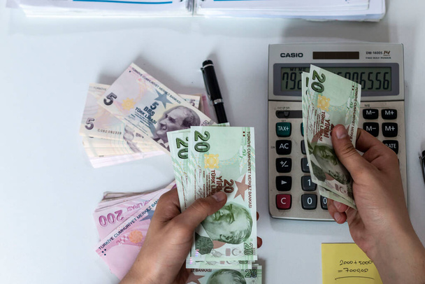 Török líra, Török pénz (török Turk Parasi líra) - Fotó, kép