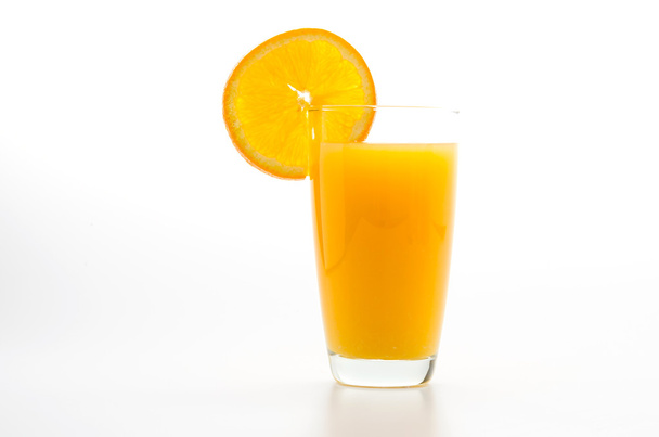 sinaasappelsap glas - Foto, afbeelding