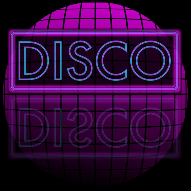 Disco Sign - Foto, Bild