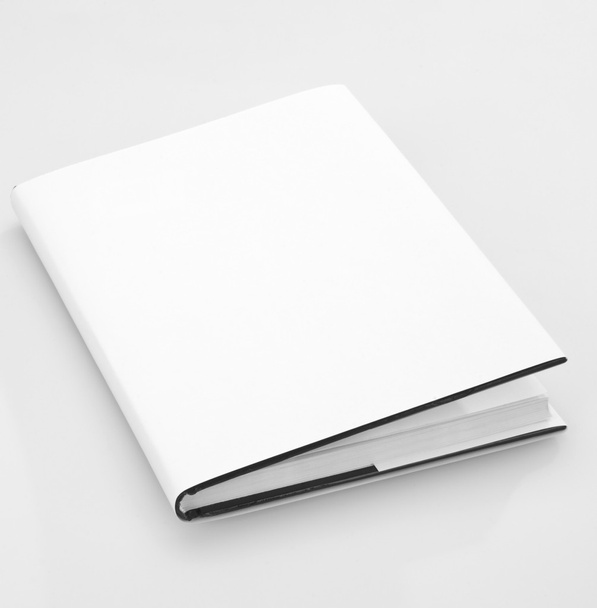 Blank book cover white - Foto, afbeelding