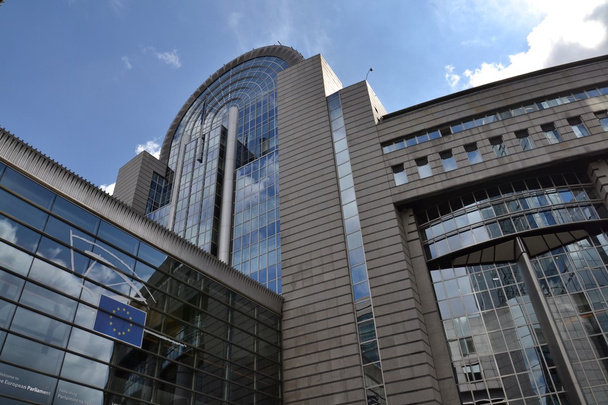 Edificio del Parlamento Europeo en Bruselas, Bélgica
 - Foto, imagen