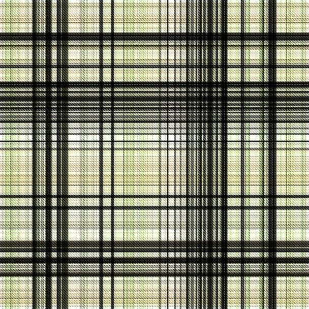 Checks en tartan Naadloze herhaling modern klassiek patroon met de geweven textuur - Foto, afbeelding