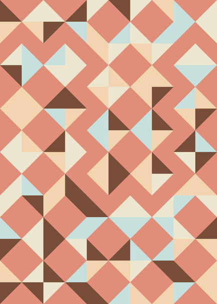 Resumen del patrón geométrico ilustración de arte computacional generativo  - Vector, Imagen