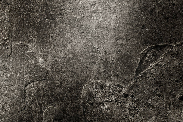 tło ciemnoszary beton uszkodzony ściana - Zdjęcie, obraz