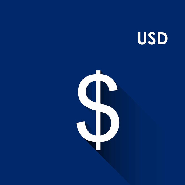 USD symbol měny (turecký americký para birimi simgesi) - Vektor, obrázek