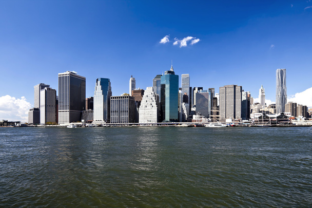 The New York City Downtown skyline at the afternoon - Photo, Image