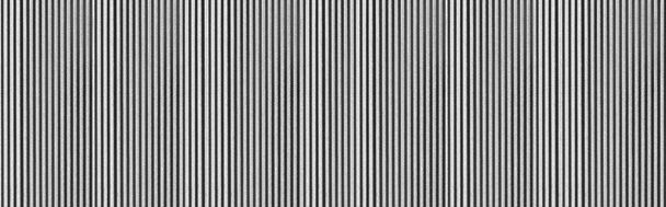 Panorama of White Corrugated metal background and texture surface or galvanize steel - Photo, Image
