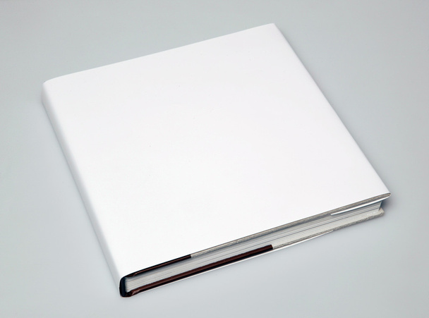 Egy üres könyv szög a fehér könyv 2 - Fotó, kép