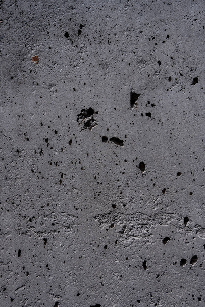 Cement wall with holes. Vector concrete texture background - Photo, Image