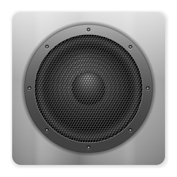 sound speaker icon - Vector, afbeelding