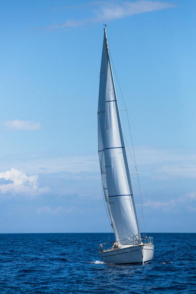 yachting, ρεγκάτα ιστιοπλοΐας - Φωτογραφία, εικόνα