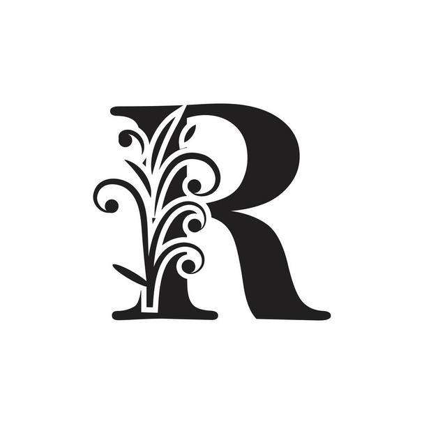 Letter R Business corporate abstract unity vector logo design templat - Vektor, kép