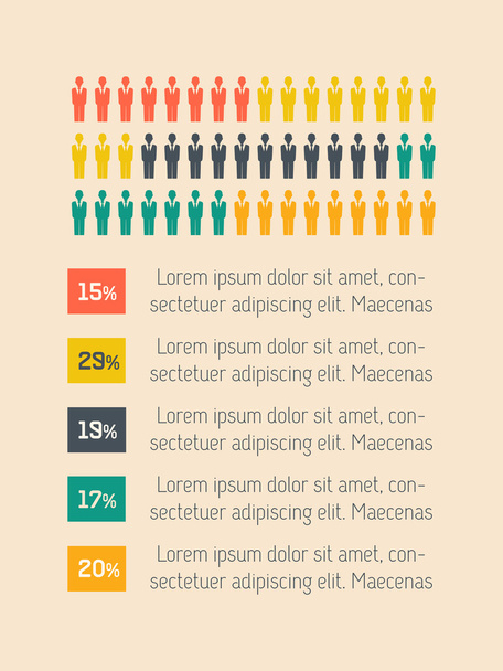 Education Infographic Element - Vektör, Görsel