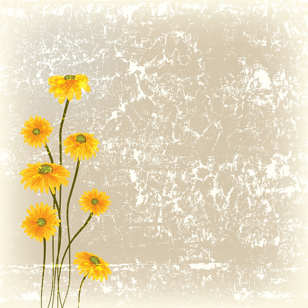 abstract floral illustration - Vektör, Görsel