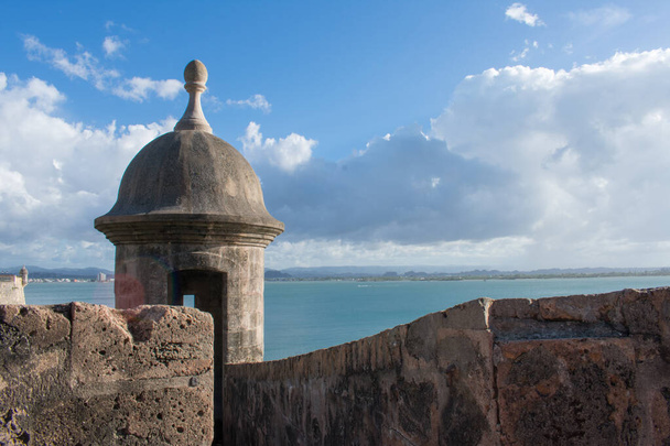 A beautiful shot of the Castillo San Felipe del Morro, San Puerto Rico - Photo, image