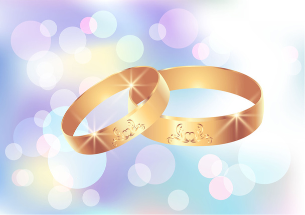 Wedding ring - Вектор,изображение