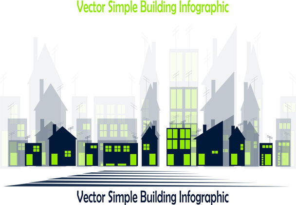 jednoduché stavby  - Vektor, obrázek