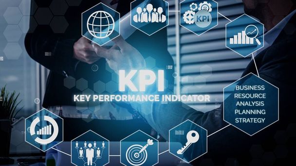 KPI Key Performance Indicator for Business concept - Фото, изображение