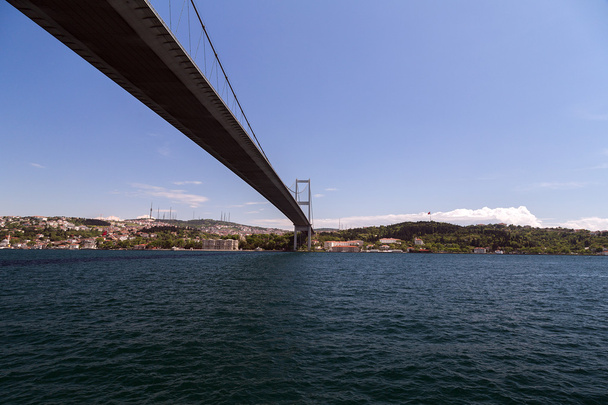 Turkey bridge on Bosphorus - Photo, Image