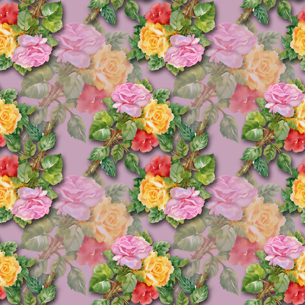 Roses pattern - Foto, Bild