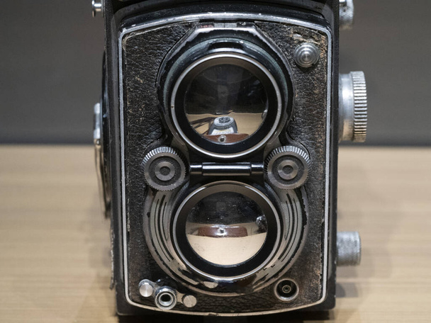 régi 6x6 film függőleges nézet kamera - Fotó, kép